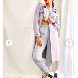 NEW Forever 21 women's Faux suede wrapped jacket size small
